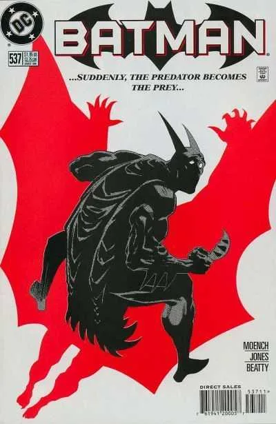 Batman #537 (1980) cover art