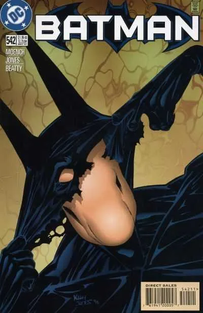 Batman #542 (1980) cover art