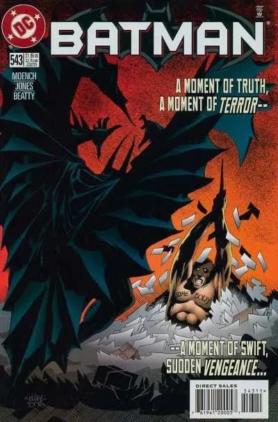 Batman #543 (1980) cover art