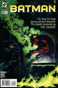 Batman #544 (1980) cover art