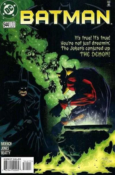 Batman #544 (1980) cover art