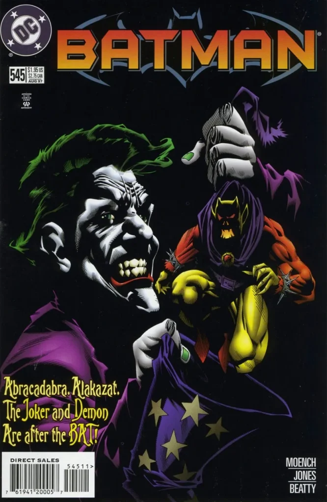 Batman #545 (1980) cover art