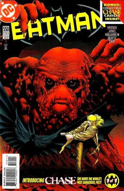 Batman #550 (1980) cover art