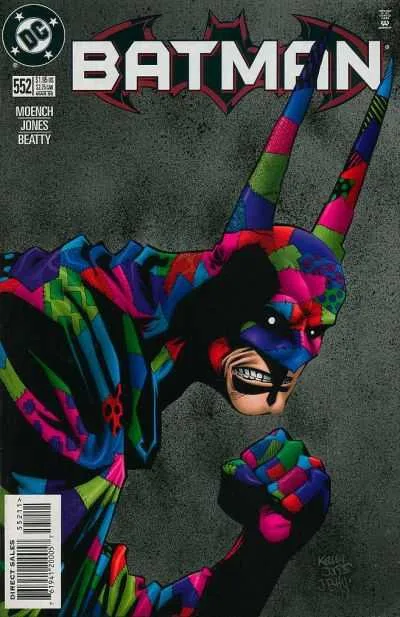 Batman #552 (1980) cover art