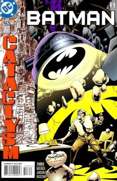 Batman #553 (1980) cover art