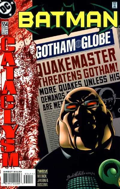 Batman #554 (1980) cover art