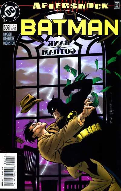 Batman #556 (1980) cover art