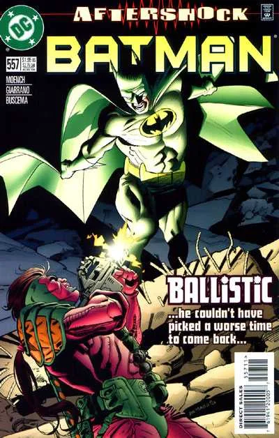 Batman #557 (1980) cover art