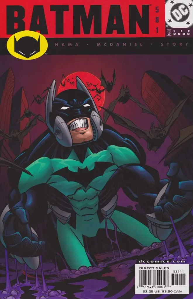 Batman #581 (1980) cover art
