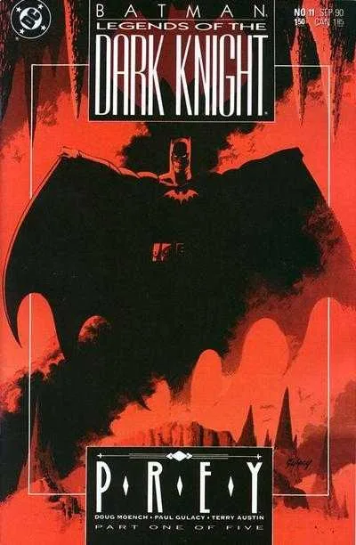 Batman: Legends of the Dark Knight #11 (1989) cover art