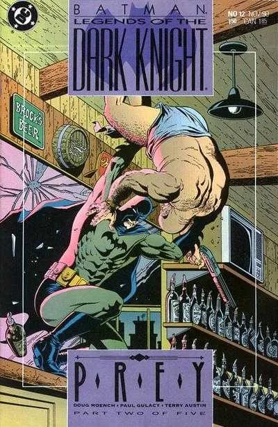 Batman: Legends of the Dark Knight #12 (1989) cover art