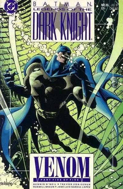 Batman: Legends of the Dark Knight #20 (1989) cover art