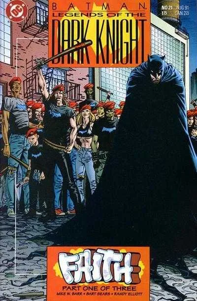 Batman: Legends of the Dark Knight #21 (1989) cover art
