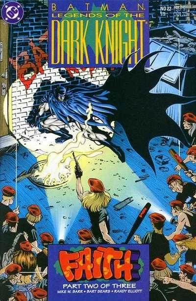 Batman: Legends of the Dark Knight #22 (1989) cover art