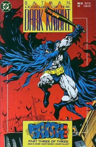 Batman: Legends of the Dark Knight #23 (1989) cover art