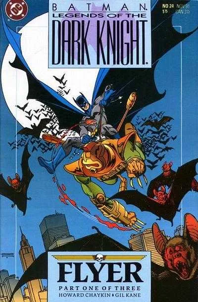 Batman: Legends of the Dark Knight #24 (1989) cover art
