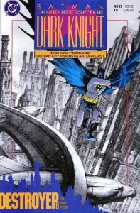 Batman: Legends of the Dark Knight #27 (1989) cover art