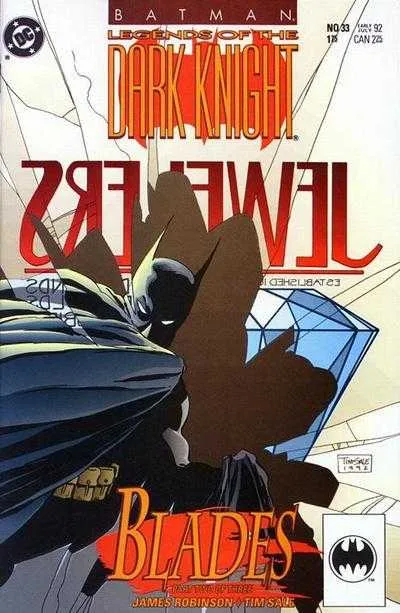 Batman: Legends of the Dark Knight #33 (1989) cover art