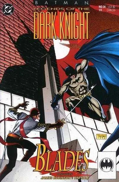 Batman: Legends of the Dark Knight #34 (1989) cover art