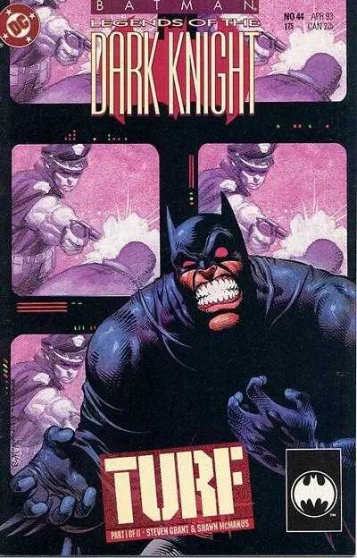Batman: Legends of the Dark Knight #44 (1989) cover art