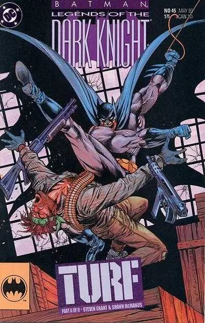 Batman: Legends of the Dark Knight #45 (1989) cover art