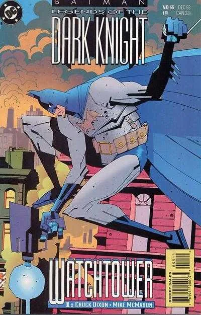 Batman: Legends of the Dark Knight #55 (1989) cover art