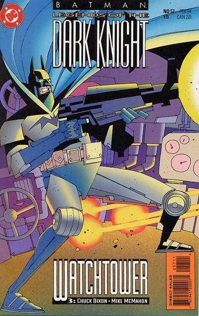 Batman: Legends of the Dark Knight #57 (1989) cover art