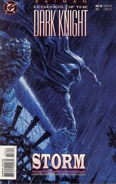 Batman: Legends of the Dark Knight #58 (1989) cover art