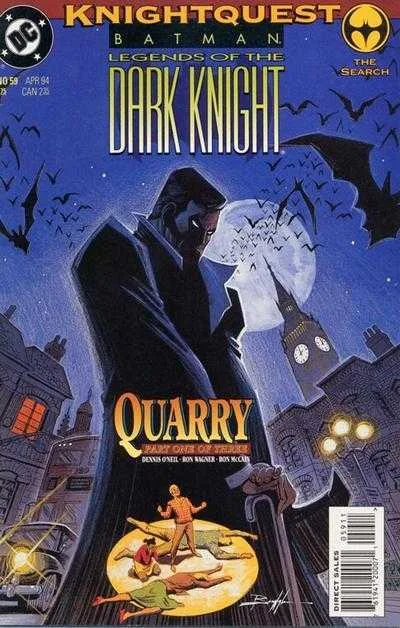 Batman: Legends of the Dark Knight #59 (1989) cover art