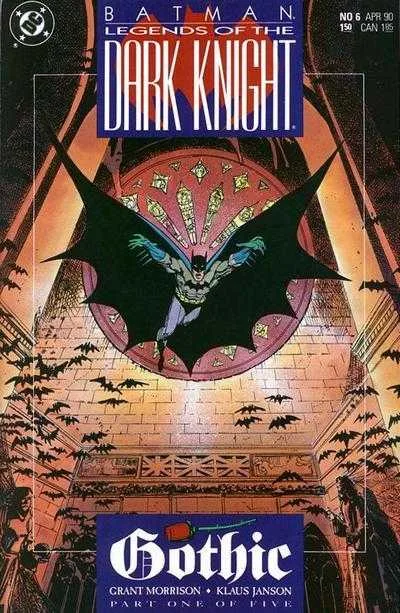 Batman: Legends of the Dark Knight #6 (1989) cover art