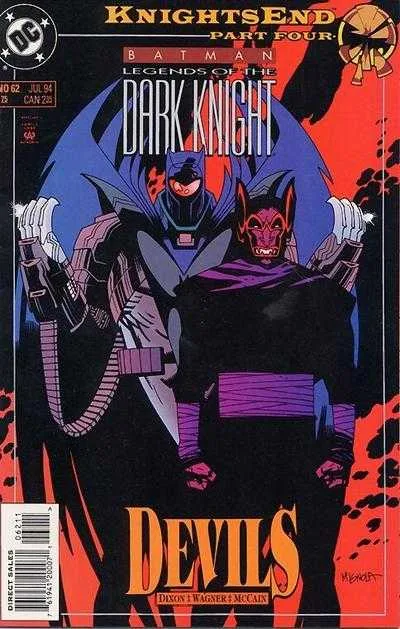 Batman: Legends of the Dark Knight #62 (1989) cover art