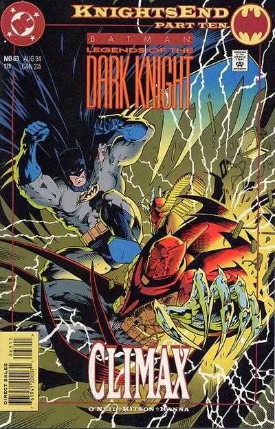Batman: Legends of the Dark Knight #63 (1989) cover art