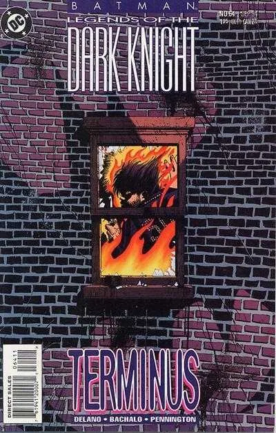 Batman: Legends of the Dark Knight #64 (1989) cover art