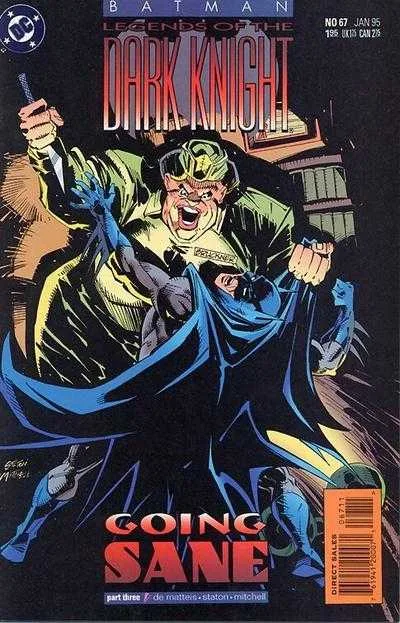 Batman: Legends of the Dark Knight #67 (1989) cover art
