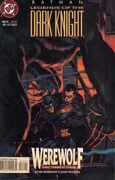 Batman: Legends of the Dark Knight #73 (1989) cover art