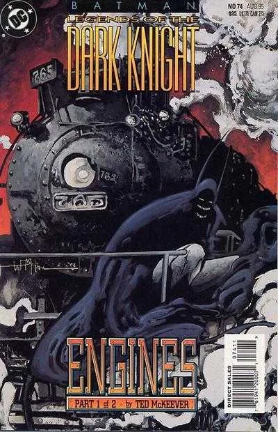 Batman: Legends of the Dark Knight #74 (1989) cover art