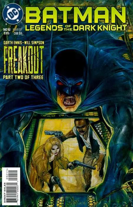 Batman: Legends of the Dark Knight #92 (1989) cover art