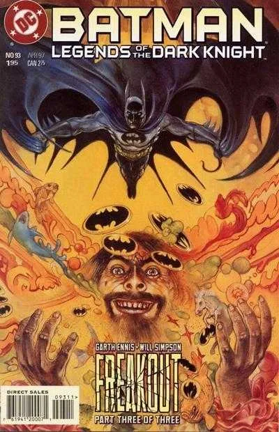 Batman: Legends of the Dark Knight #93 (1989) cover art
