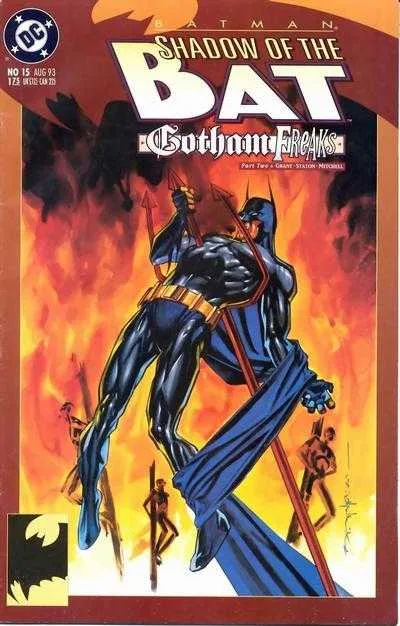 Batman: Shadow of the Bat #15 (1992) cover art