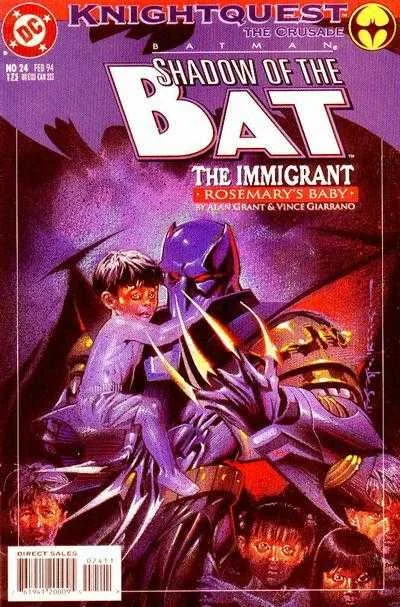 Batman: Shadow of the Bat #24 (1992) cover art