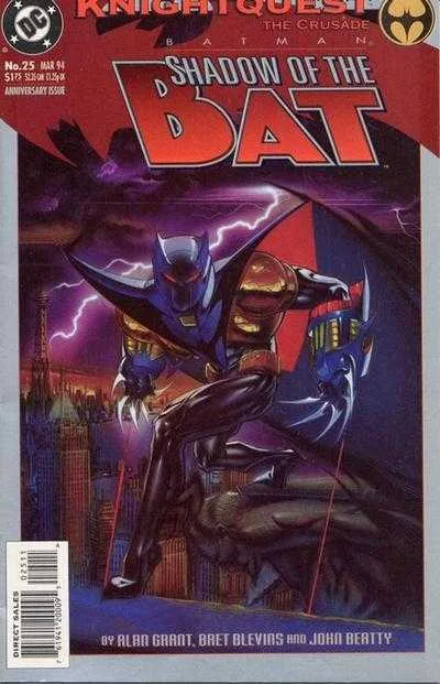 Batman: Shadow of the Bat #25 (1992) cover art