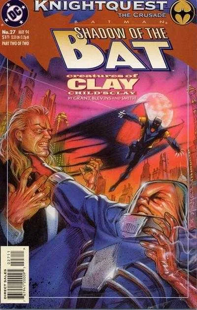 Batman: Shadow of the Bat #27 (1992) cover art