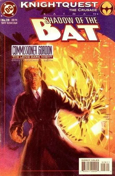 Batman: Shadow of the Bat #28 (1992) cover art