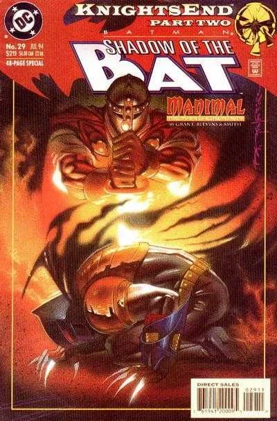 Batman: Shadow of the Bat #29 (1992) cover art