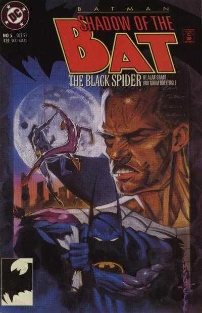 Batman: Shadow of the Bat #5 (1992) cover art