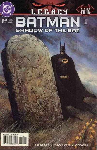 Batman: Shadow of the Bat #54 (1992) cover art