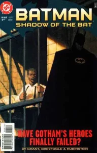 Batman: Shadow of the Bat #65 (1992) cover art