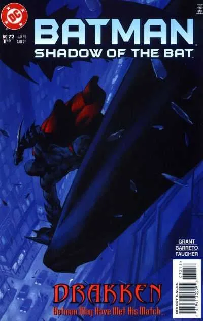 Batman: Shadow of the Bat #72 (1992) cover art