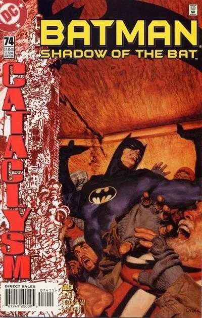 Batman: Shadow of the Bat #74 (1992) cover art