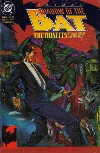 Batman: Shadow of the Bat #8 (1992) cover art